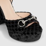 Gucci Women’s platform sandal with Horsebit - Image 3